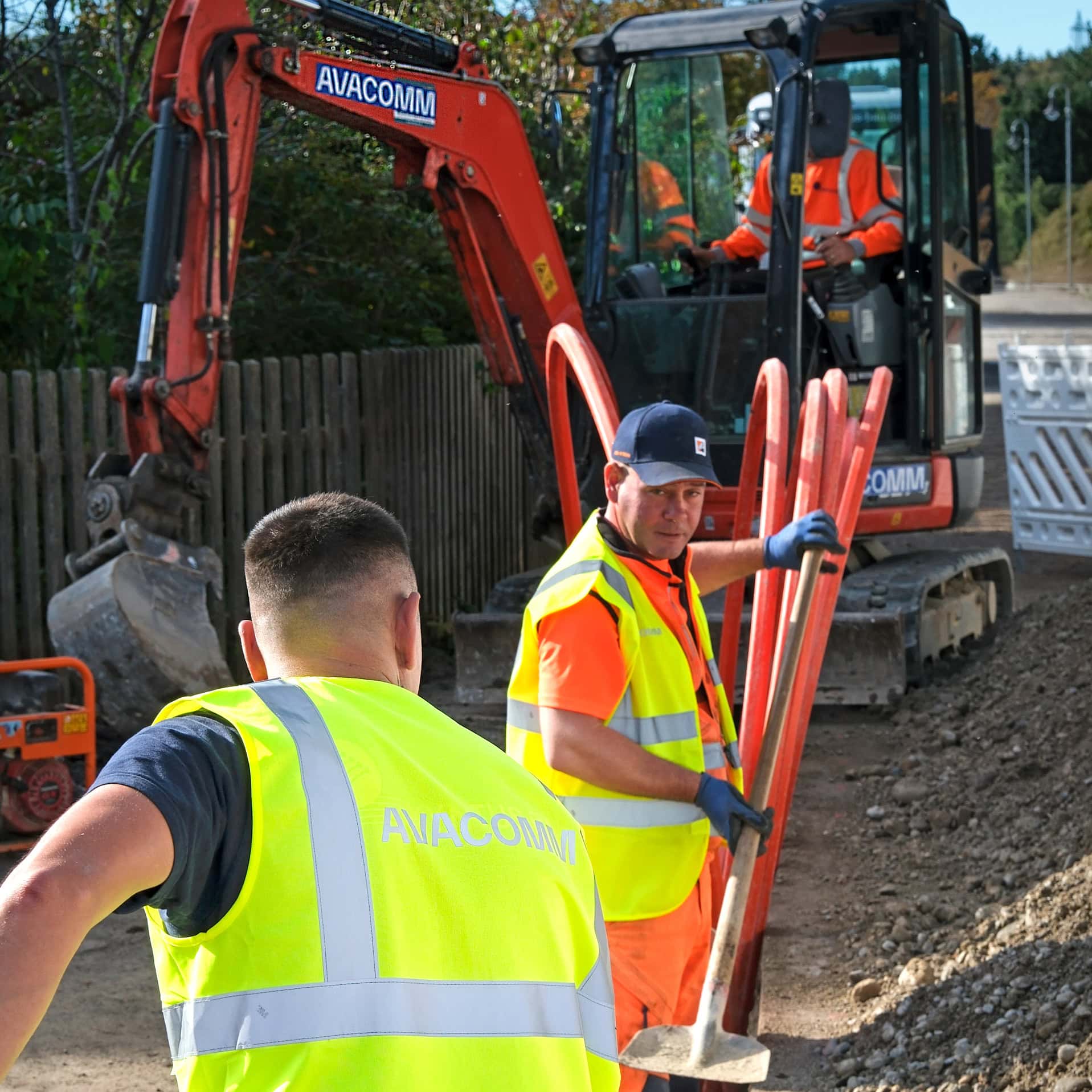 Avacomm Systems startet den Tiefbau für den zukunftssicheren Glasfaserausbau und Highspeed Internet in Oberbayern