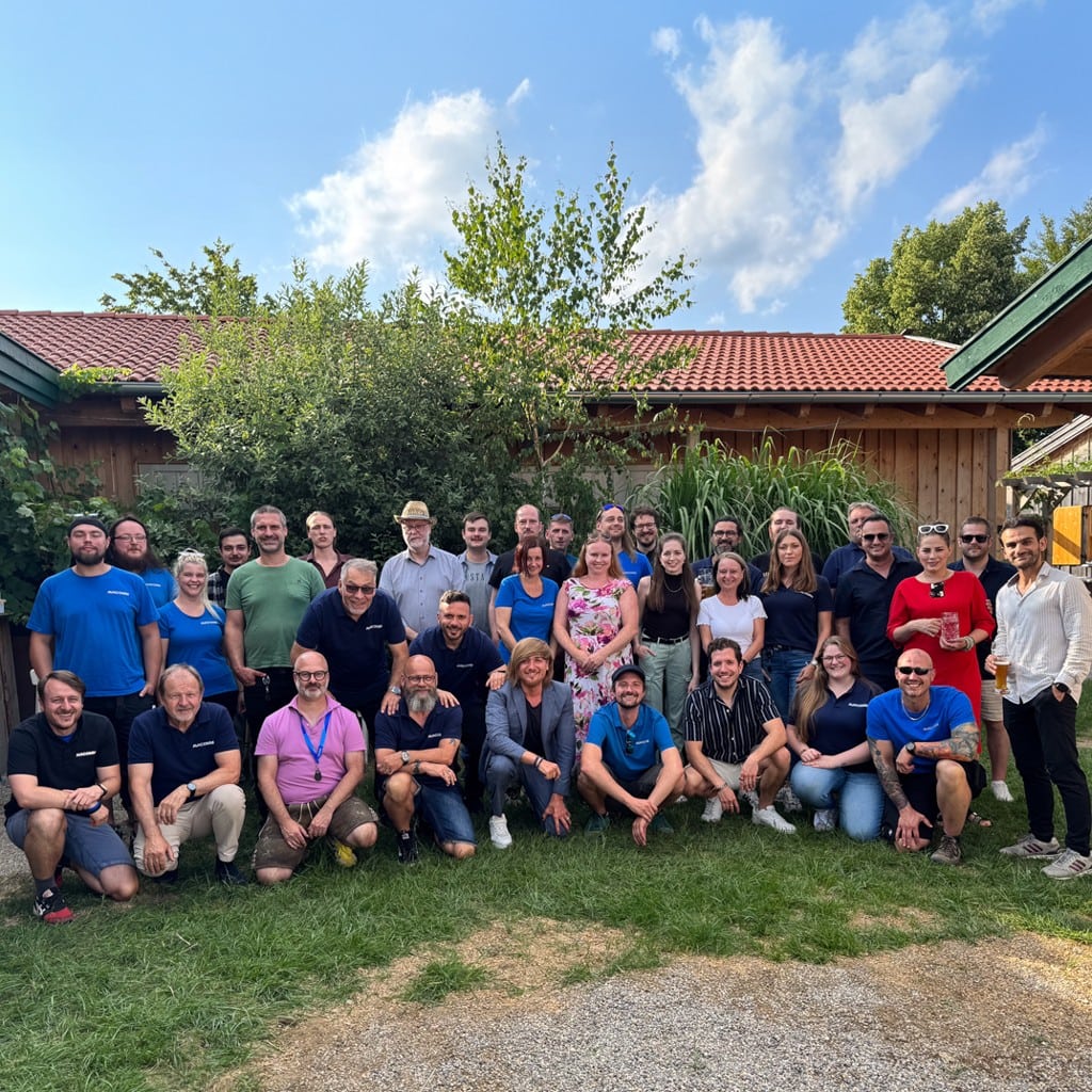 Das AVACOMM Team beim Zamma Fest 2025